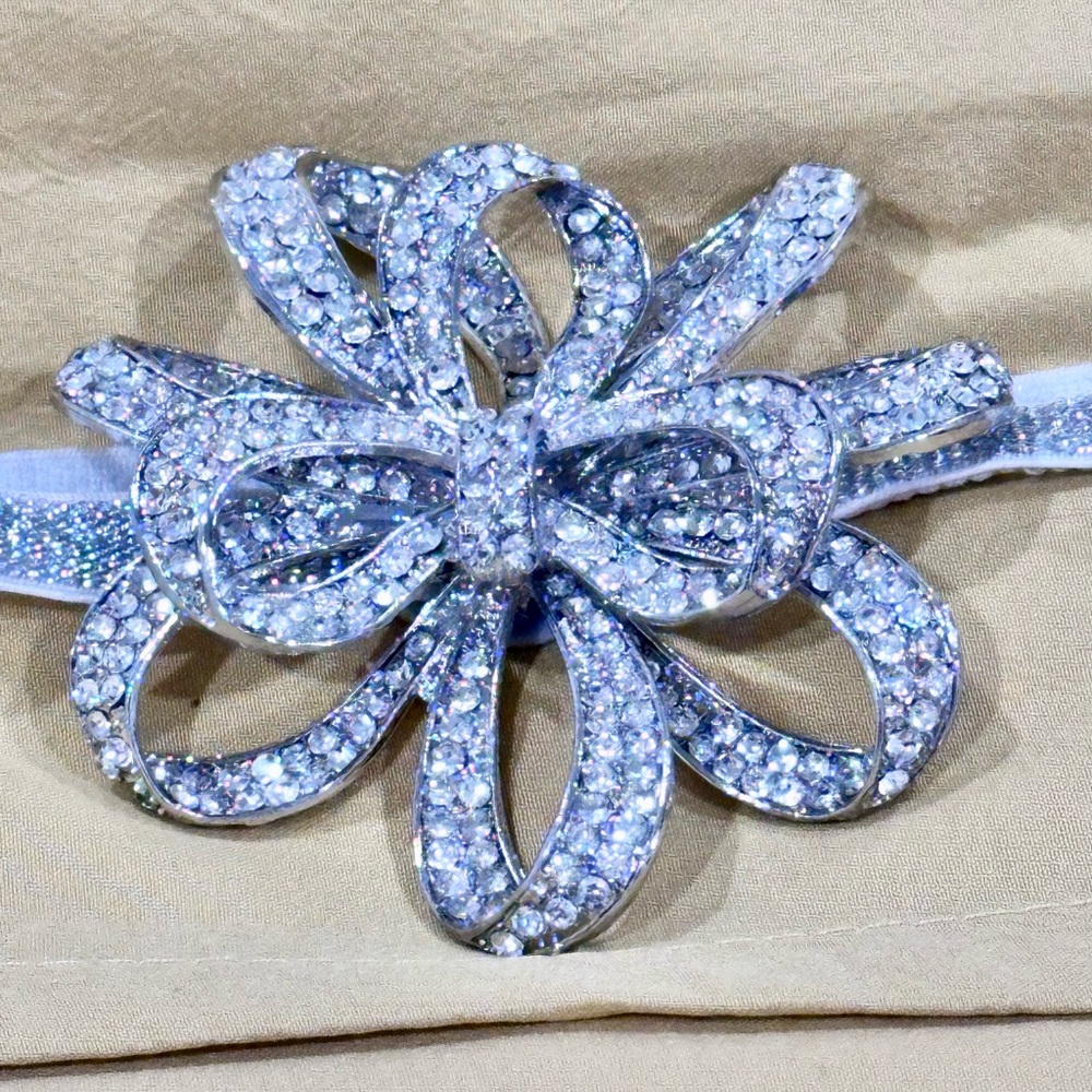 Tieks Silver Crystal Hair Accessory
